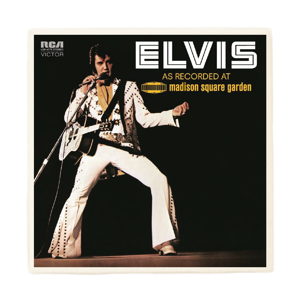 Elvis Presley Madison Square Garden Album Coaster