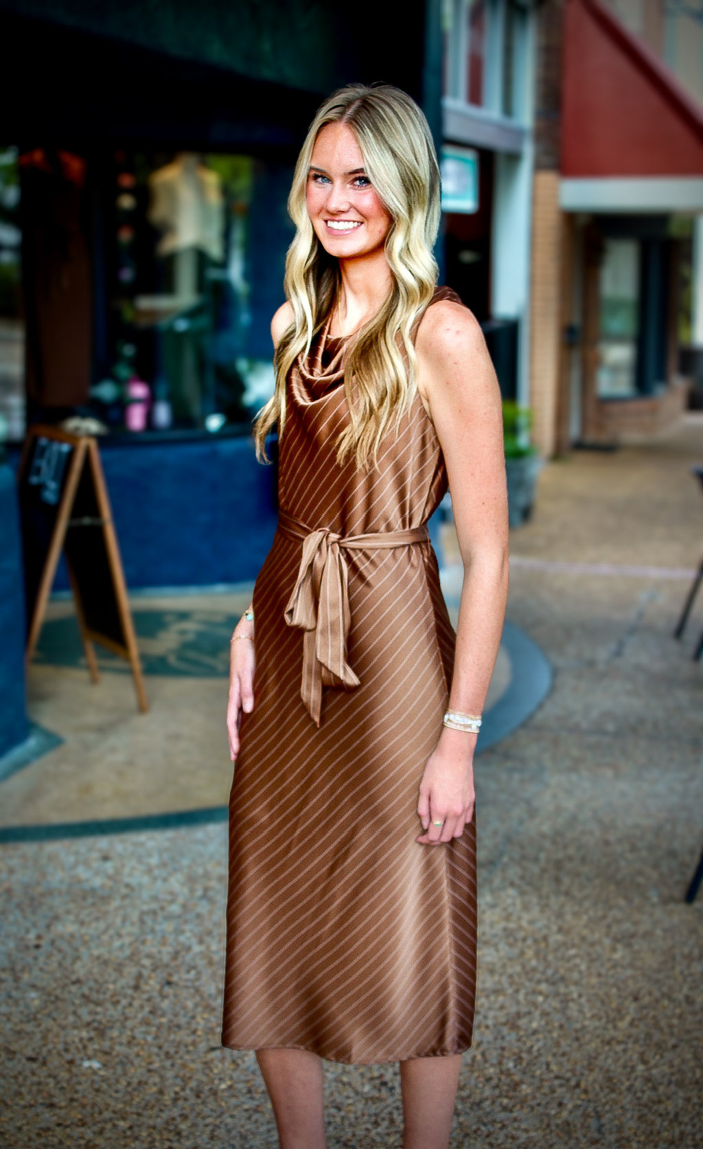 Brown Dress