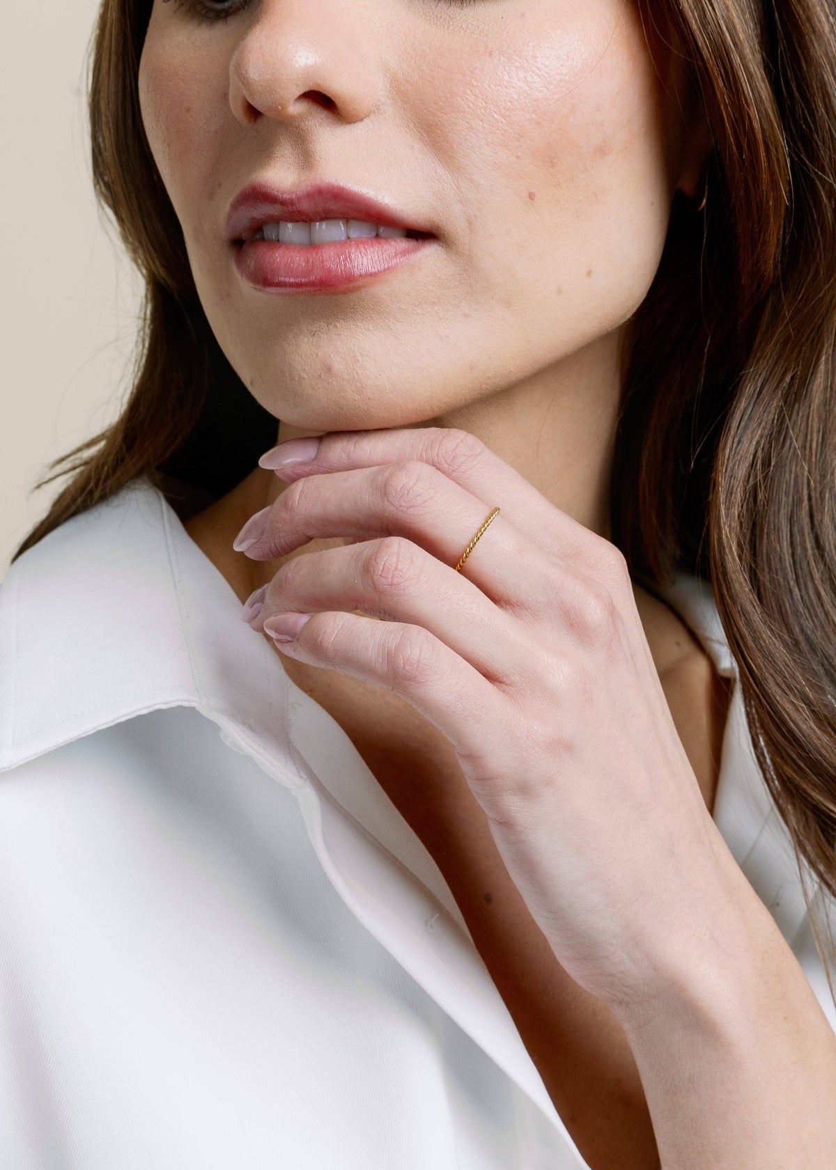 Clementine Ring: Gold